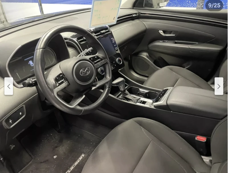 Hyundai Tucson ПОДГРЕВ* КАМЕРА* КЕЙЛЕС* LANE* ASSIST, снимка 13 - Автомобили и джипове - 52479437
