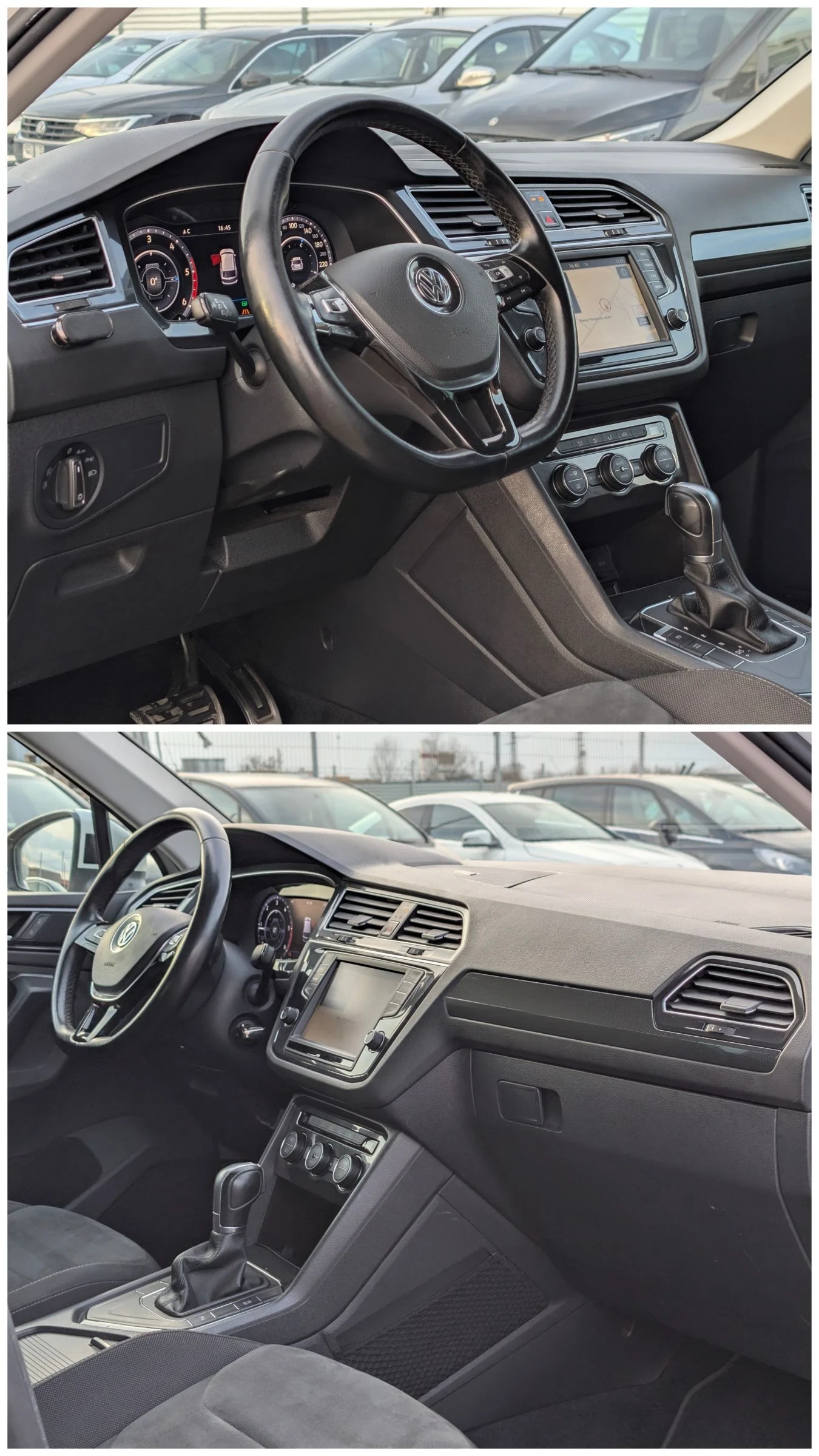 VW Tiguan 2.0TDI* DIGITAL* LED* 150хил.км, снимка 13 - Автомобили и джипове - 53757793