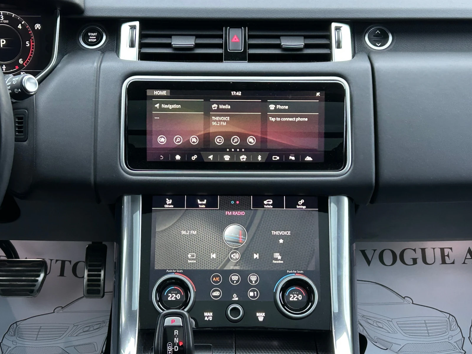 Land Rover Range Rover Sport 3.0D/306H.P.* DYNAMIC HSE* 90 000KM* , снимка 12 - Автомобили и джипове - 53964040