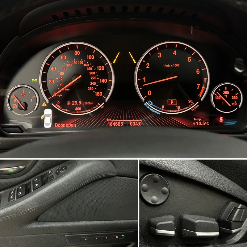 BMW 535 * XI* 165 000км* DISTR* NIGHT VIS* LANE ASSI* ОБДУ, снимка 14 - Автомобили и джипове - 49577204