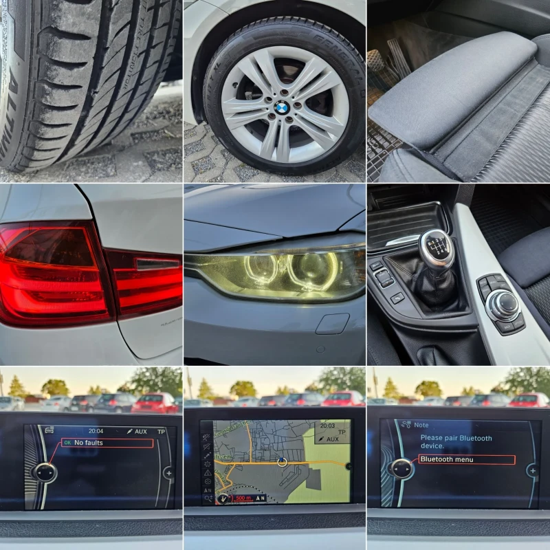 BMW 320 2.0D-163кс= 6СКОРОСТИ= LED= NAVI= ПОДГРЕВ= LUXURY, снимка 17 - Автомобили и джипове - 50785405