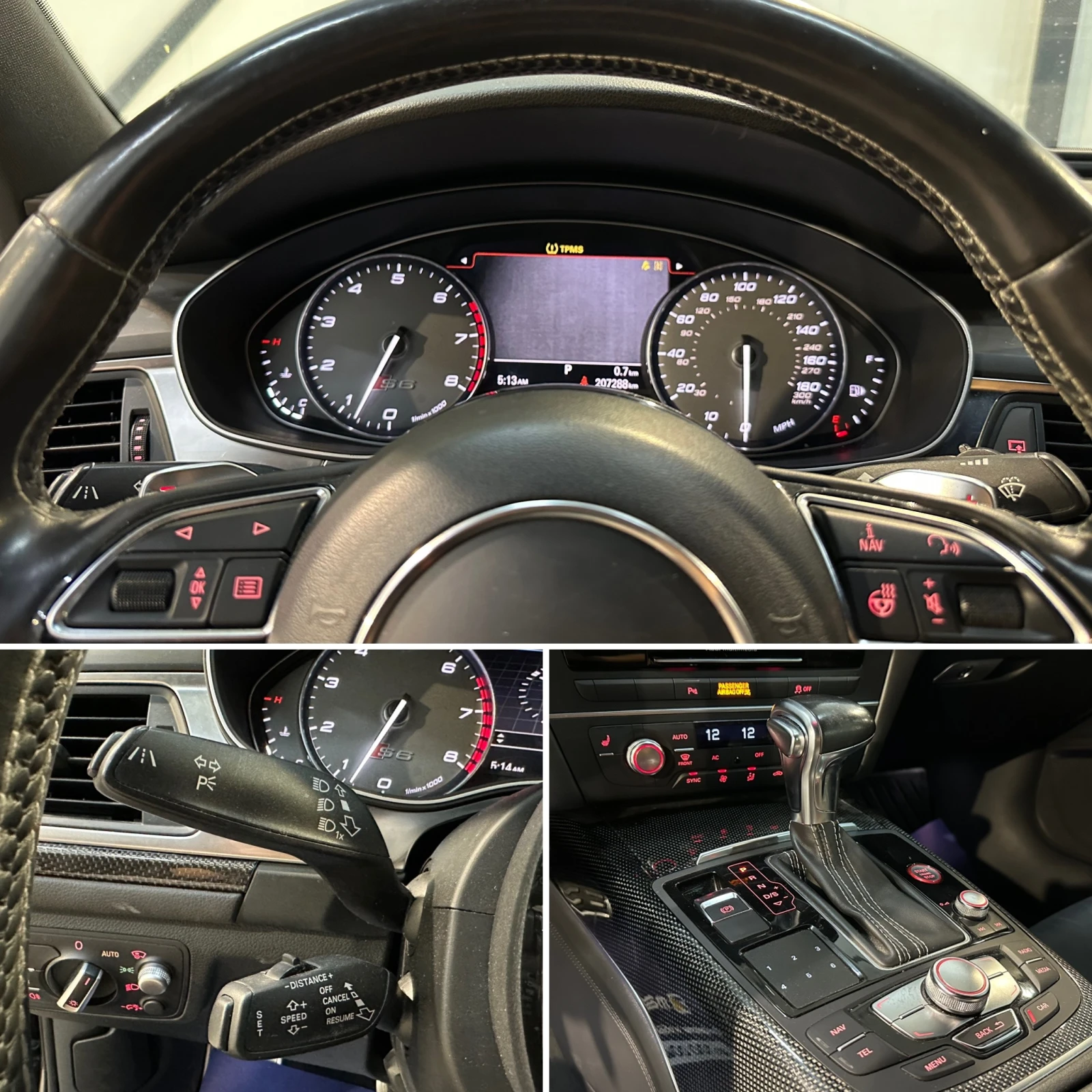 Audi S6 V8 * BLACK EDITION* 360* NIGHT* DISTR* FULL | Mobile.bg   13