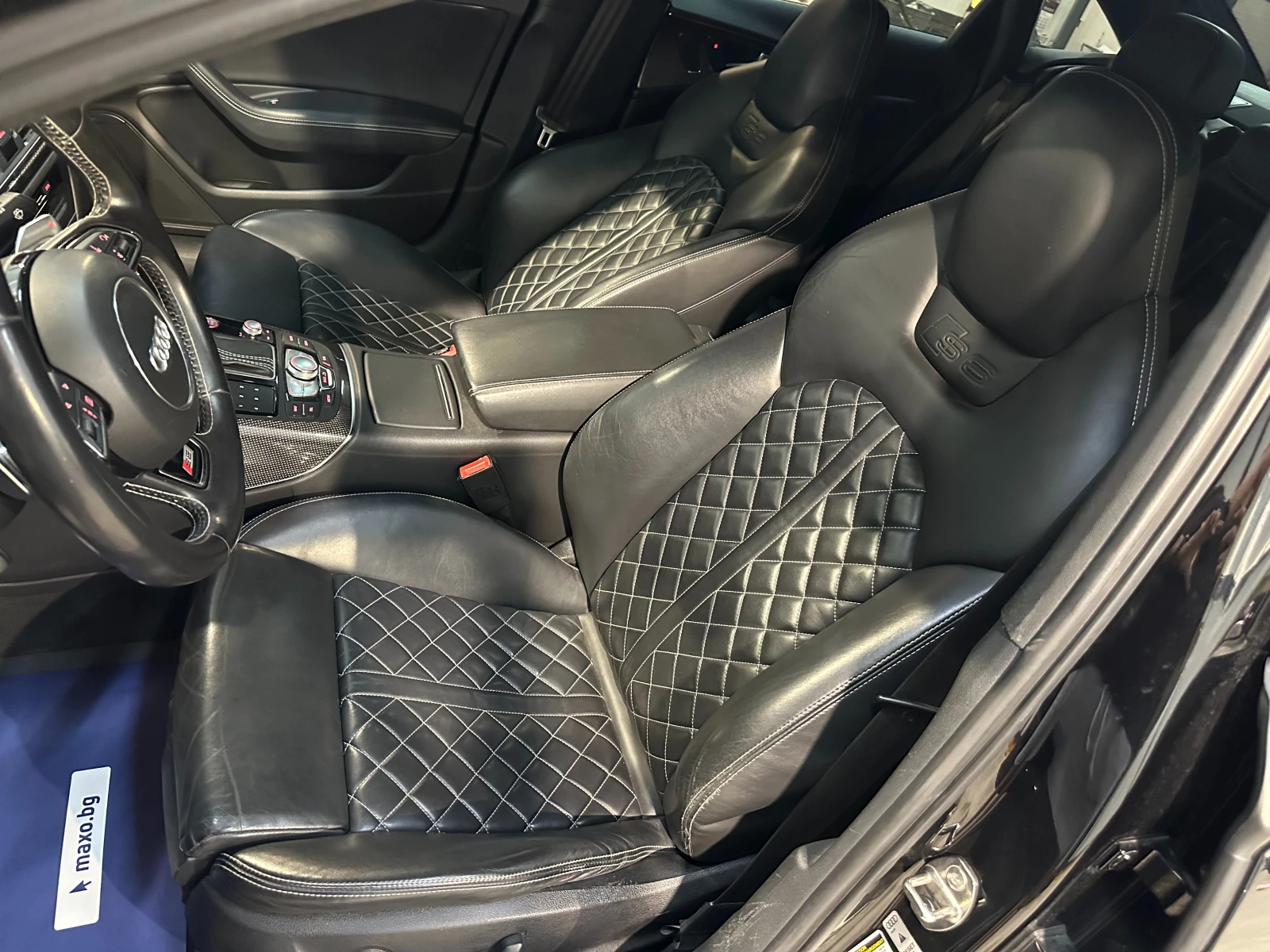 Audi S6 V8 * BLACK EDITION* 360* NIGHT* DISTR* FULL | Mobile.bg   16