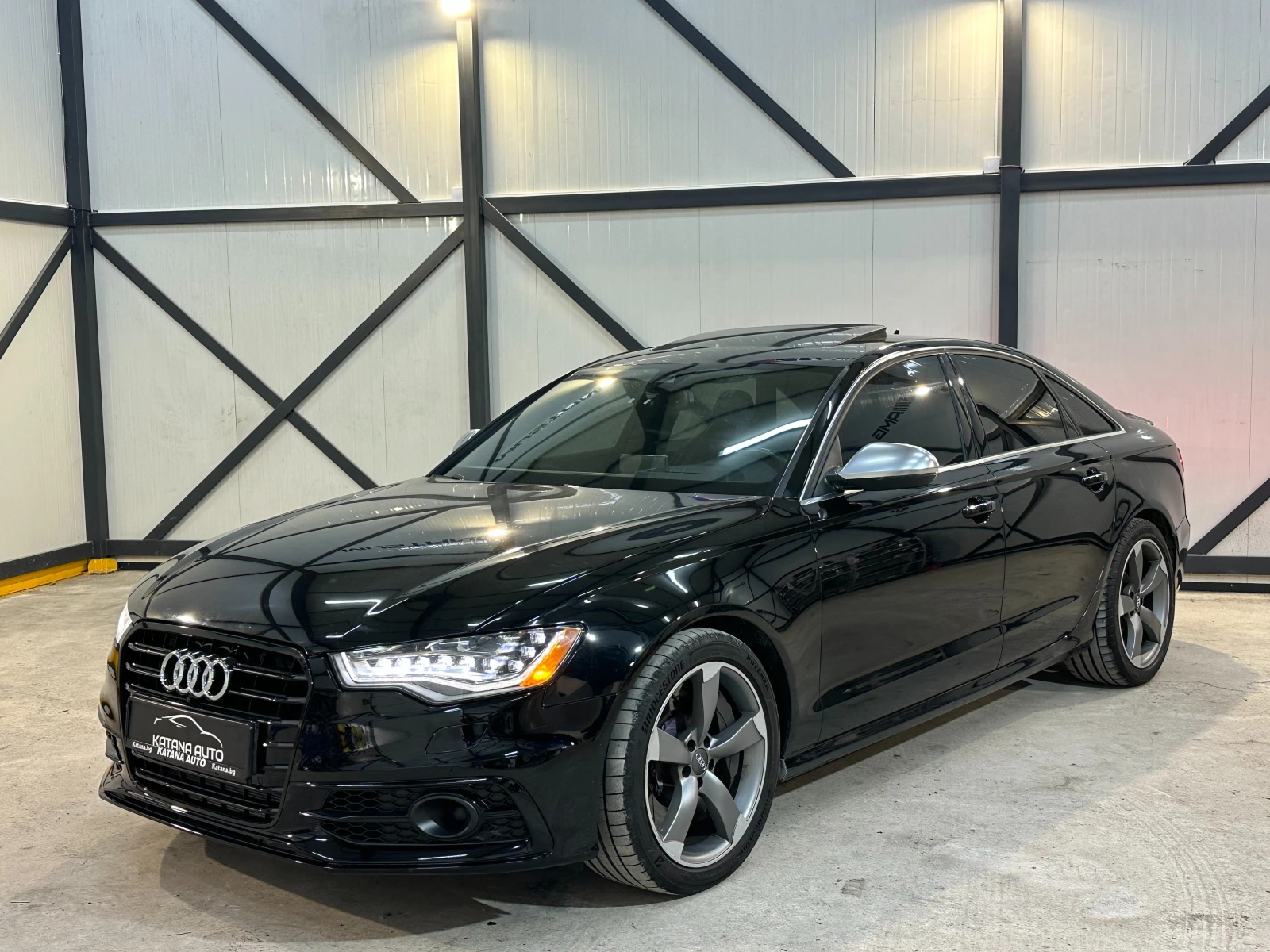 Audi S6 V8 * BLACK EDITION* 360* NIGHT* DISTR* FULL | Mobile.bg   1