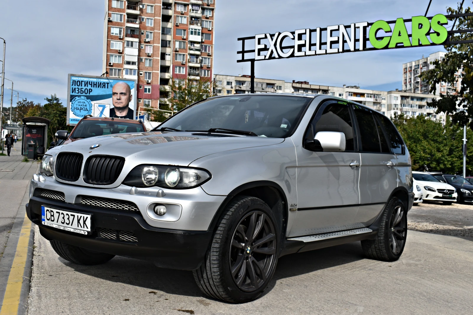 BMW X5 3.0D* FACELIFT* NAVY* CAMERA* СЕРВИЗНО ОБСЛУЖЕН - [1] 