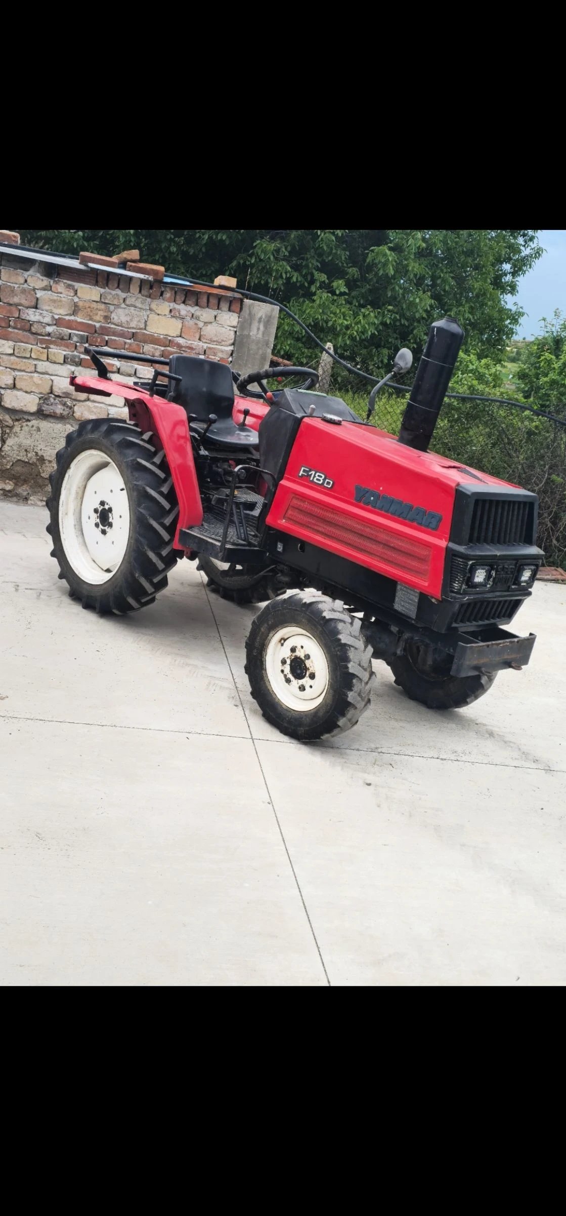 Трактор Yanmar F18D , снимка 2 - Селскостопанска техника - 55606080