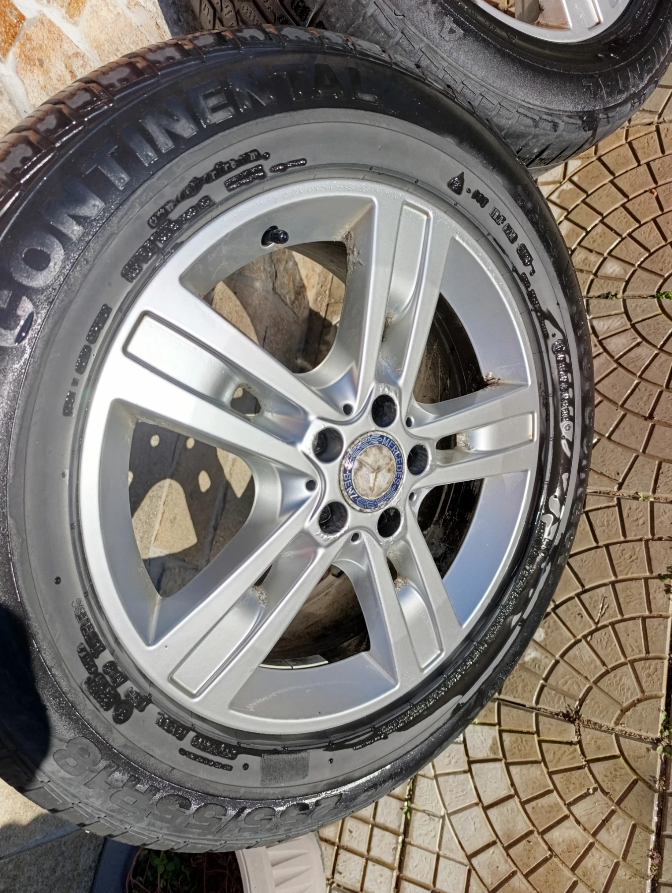 Гуми с джанти Continental 255/55R18, снимка 5 - Гуми и джанти - 54392884