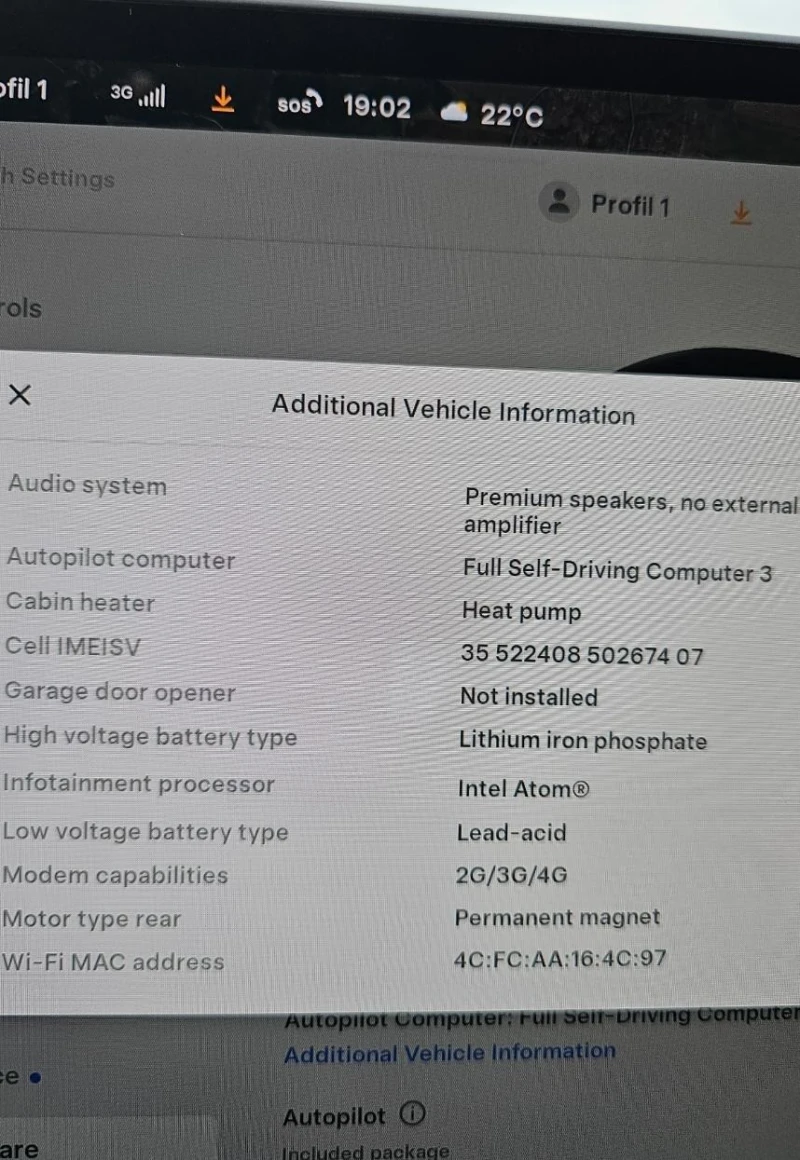 Tesla Model 3 Термопомпа, Гаранция, снимка 14 - Автомобили и джипове - 51529677