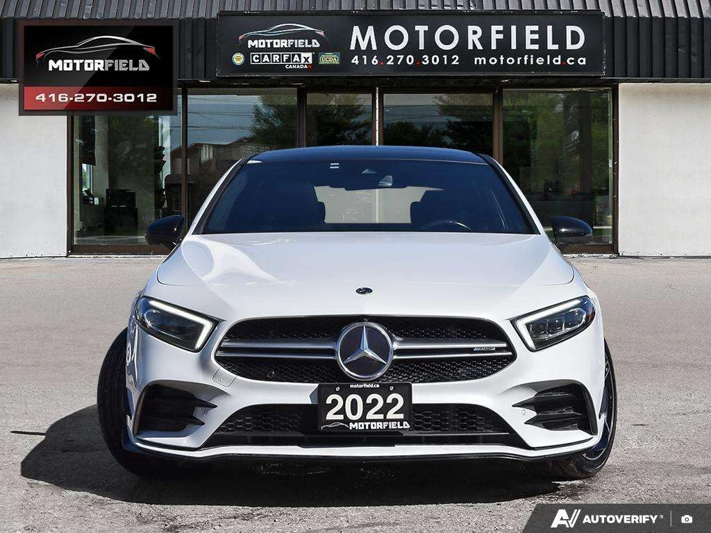 Mercedes-Benz A 35 AMG / 4x4 / ПАНОРАМА / ЕЛ. СЕДАЛКИ / ЦЕНА ДО БГ , снимка 2 - Автомобили и джипове - 55008588