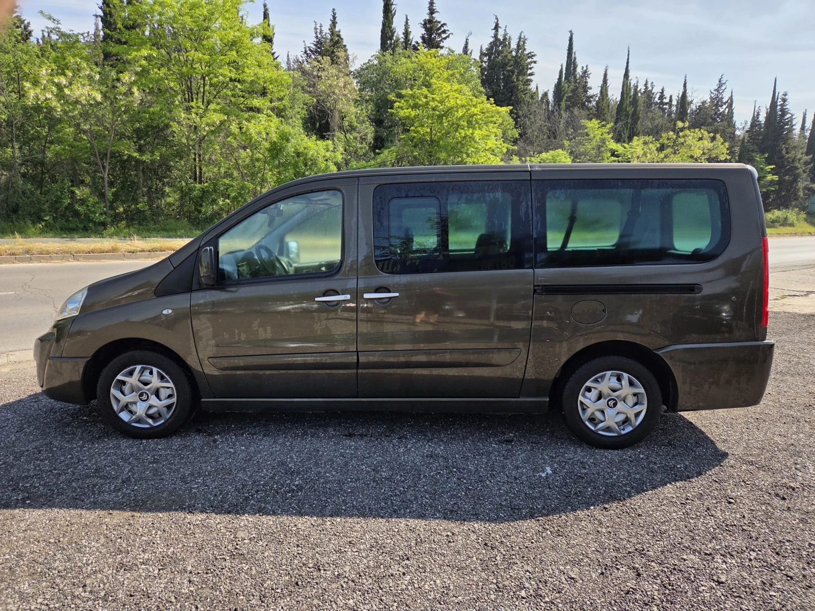 Citroen Jumpy 2, 0 tdi 163 hp Дълга база на въздух 8 местен!