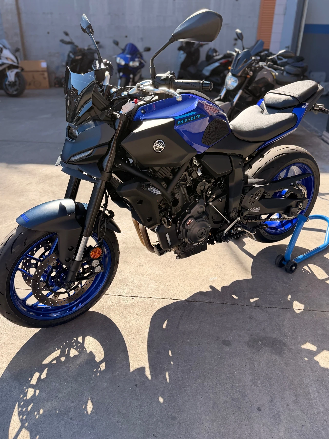 Yamaha Mt-07 MT07 A2 Akrapovic, снимка 14 - Мотоциклети и мототехника - 56634668