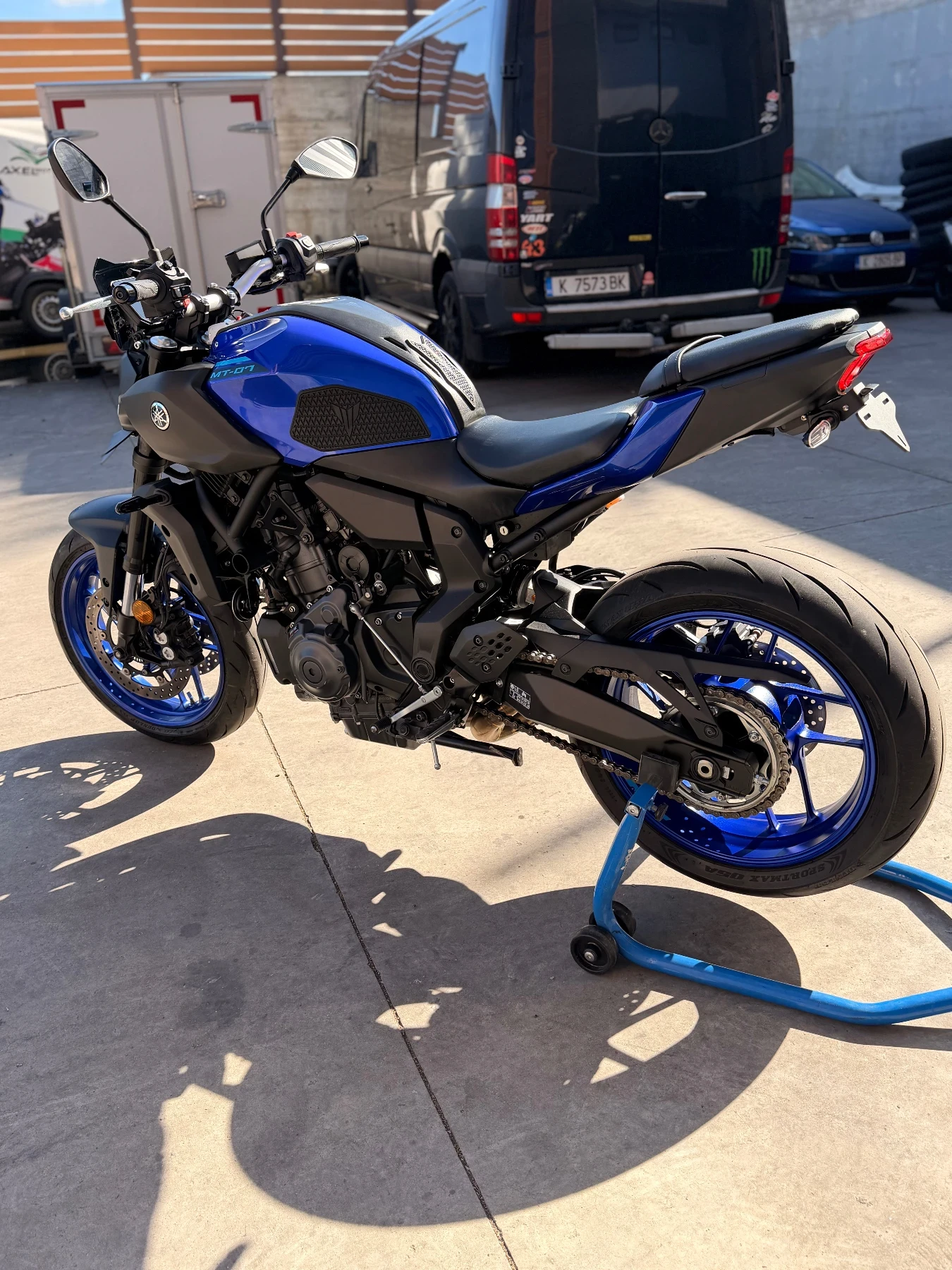 Yamaha Mt-07 MT07 A2 Akrapovic, снимка 12 - Мотоциклети и мототехника - 56634668