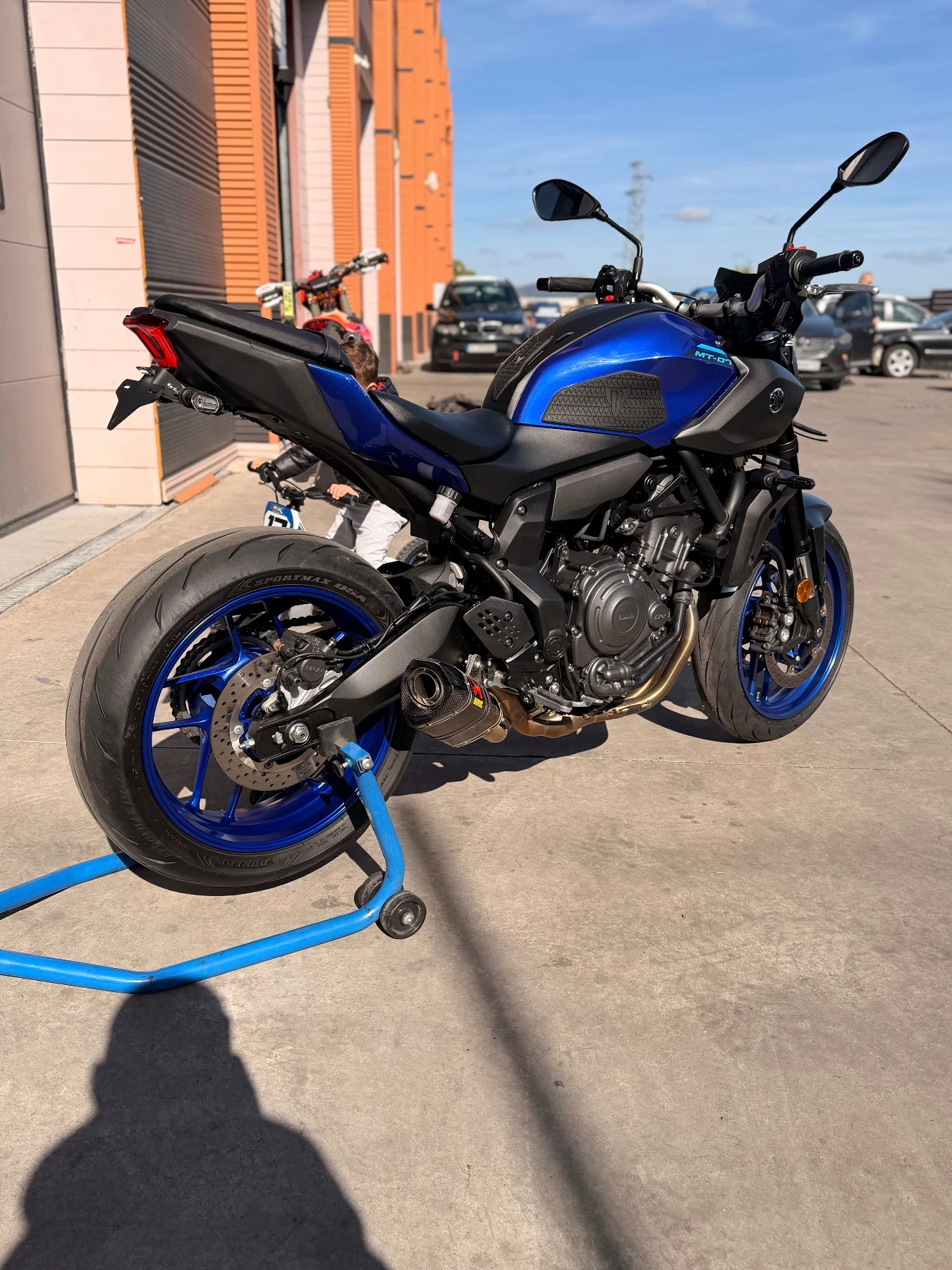 Yamaha Mt-07 MT07 A2 Akrapovic, снимка 7 - Мотоциклети и мототехника - 56634668