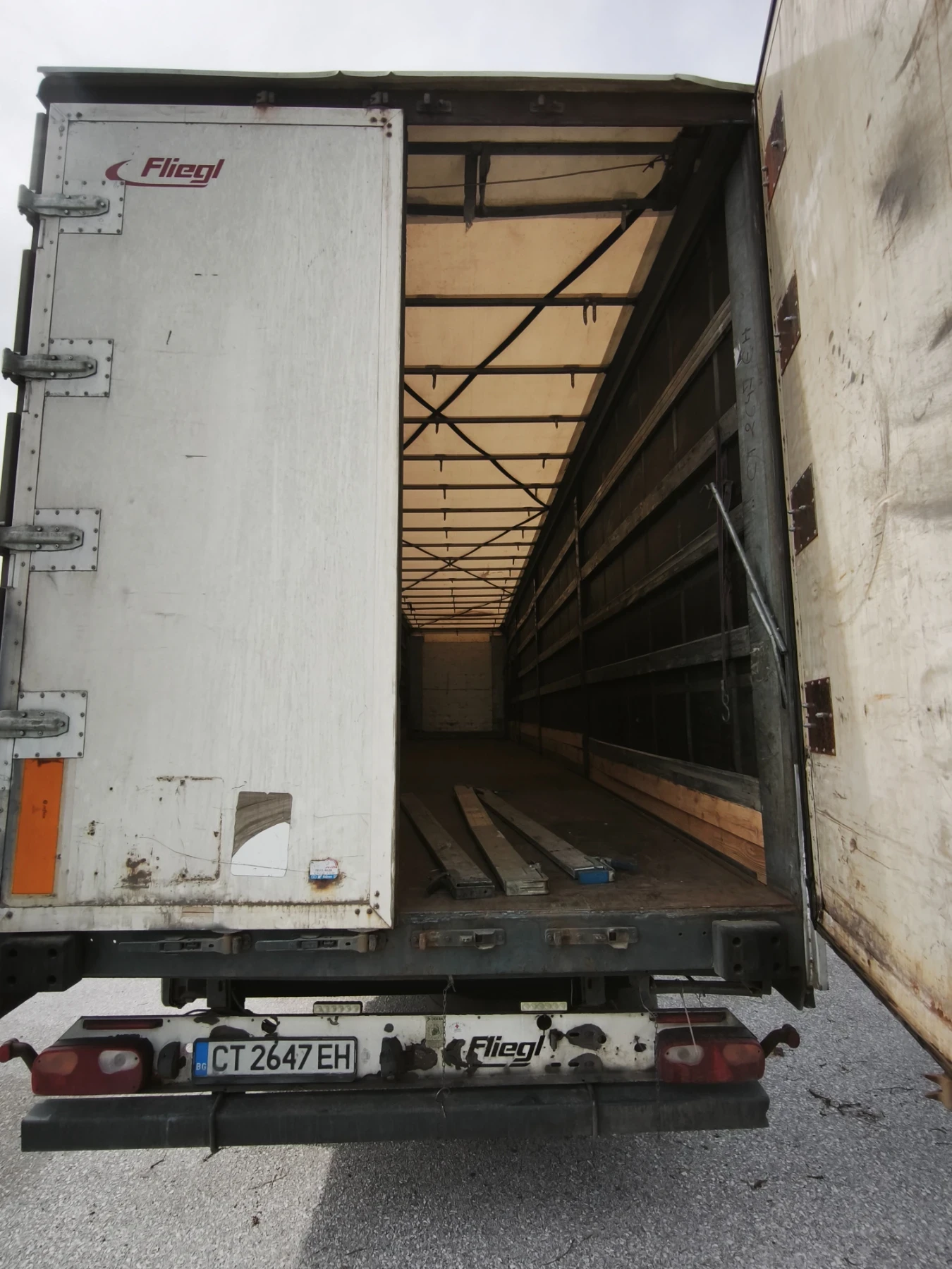 Полуремарке Fliegl, снимка 8 - Ремаркета - 54262940