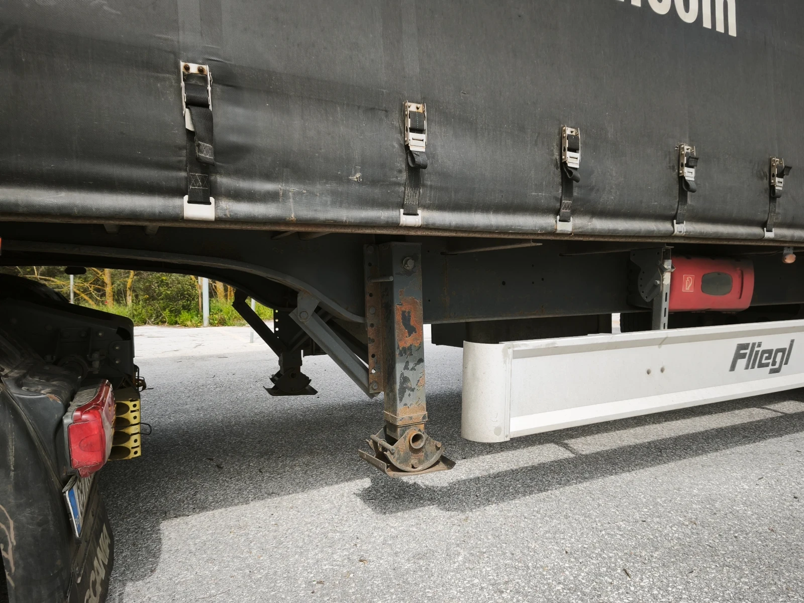 Полуремарке Fliegl, снимка 4 - Ремаркета - 54262940