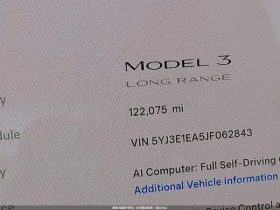 Tesla Model 3 LONG RANGE/MID RANGE, снимка 2