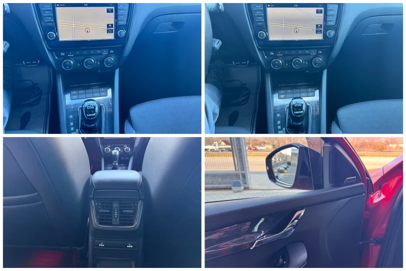 Skoda Octavia VRS 2.0TDI DSG 184ps * Carbon* Canton* ПЕРФЕКТЕН* , снимка 14 - Автомобили и джипове - 48891279