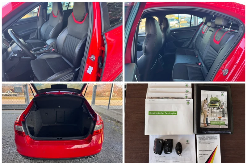 Skoda Octavia VRS 2.0TDI DSG 184ps * Carbon* Canton* ПЕРФЕКТЕН* , снимка 15 - Автомобили и джипове - 48891279