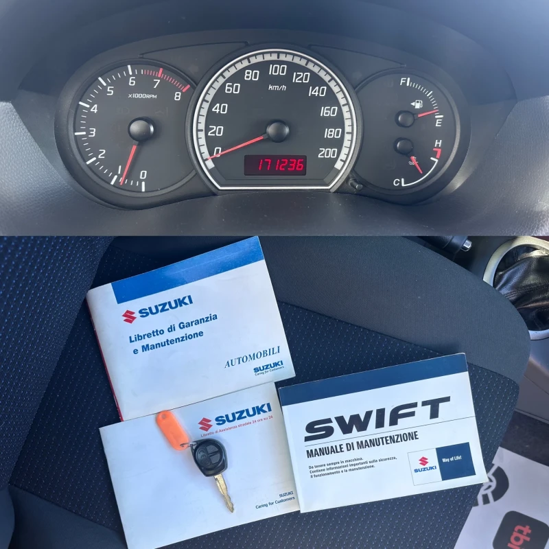 Suzuki Swift 1.3i - КЛИМАТИК - РЕАЛНИ КИЛОМЕТРИ, снимка 15 - Автомобили и джипове - 51996859