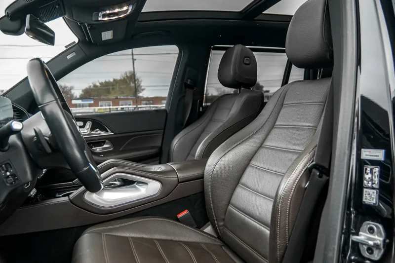 Mercedes-Benz GLS 450 AMG, DISTRONIC, 360* , BURMESTER, PANORAMA, , снимка 10 - Автомобили и джипове - 52493065