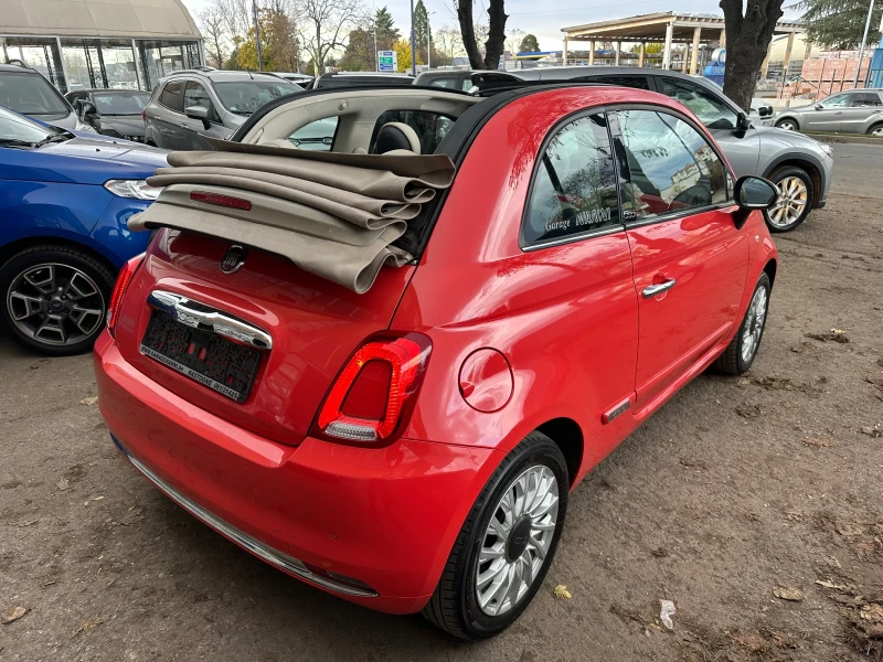 Fiat 500 Cabrio Facelift 1.2i , снимка 8 - Автомобили и джипове - 52494272
