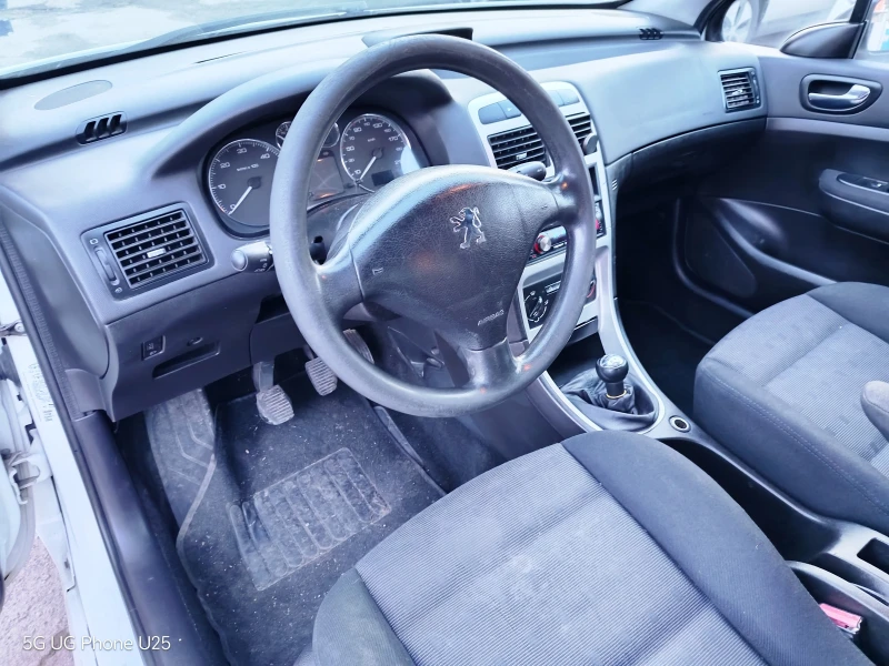 Peugeot 307 1.6 HDI VAN товарен, снимка 10 - Автомобили и джипове - 52739747