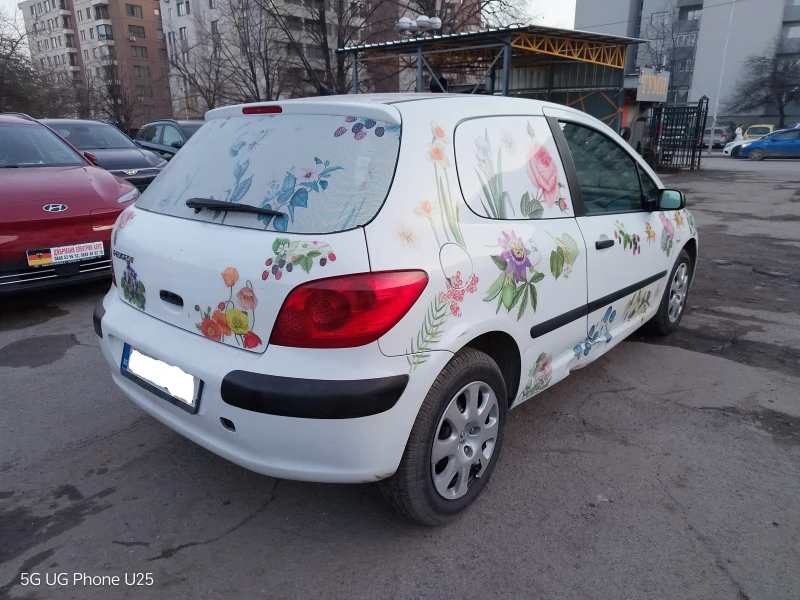 Peugeot 307 1.6 HDI VAN товарен, снимка 5 - Автомобили и джипове - 52739747