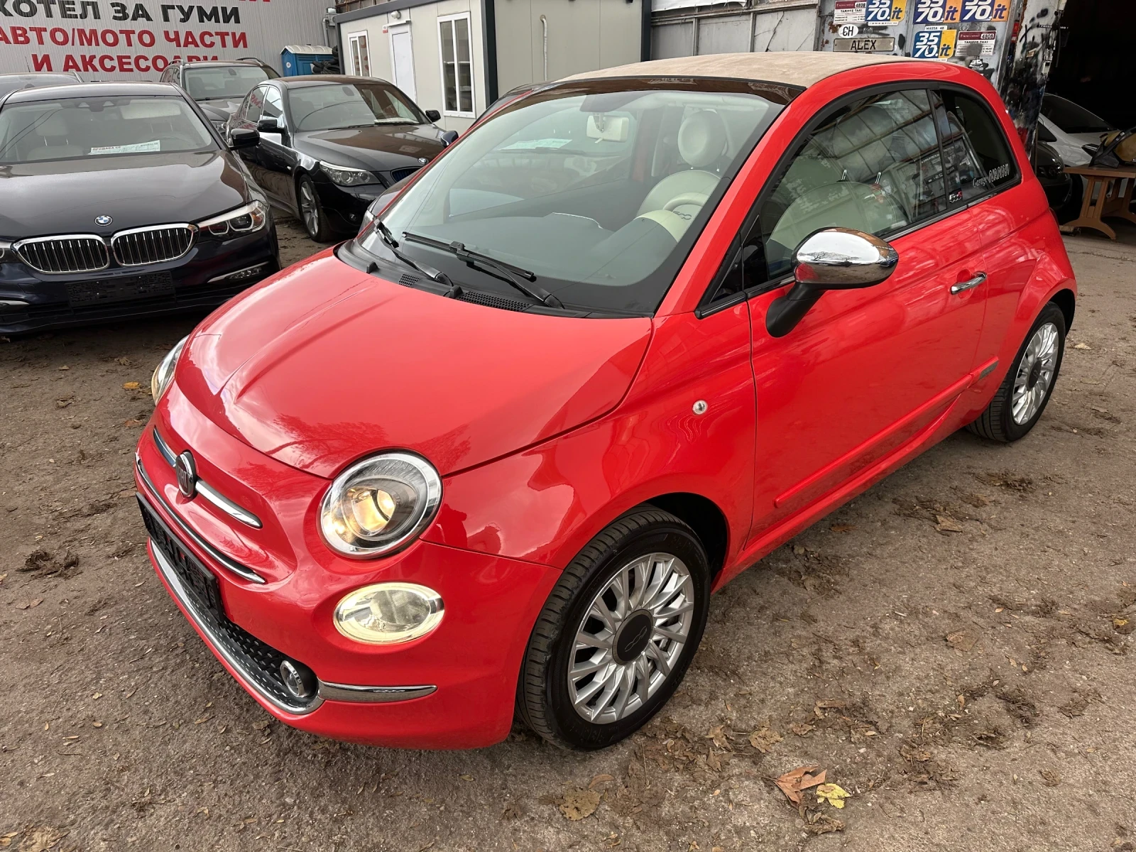 Fiat 500 Cabrio Facelift 1.2i  | Mobile.bg   1