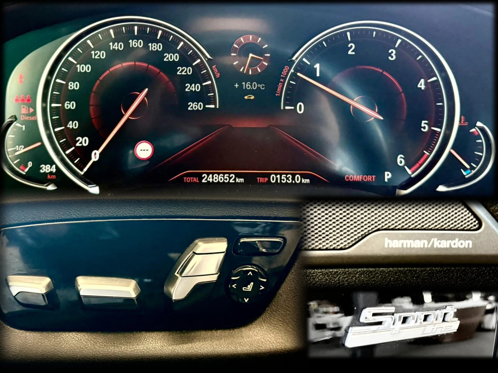 BMW 530 xDrive* Harmann* Sport Line* Лизинг, снимка 15 - Автомобили и джипове - 54219961