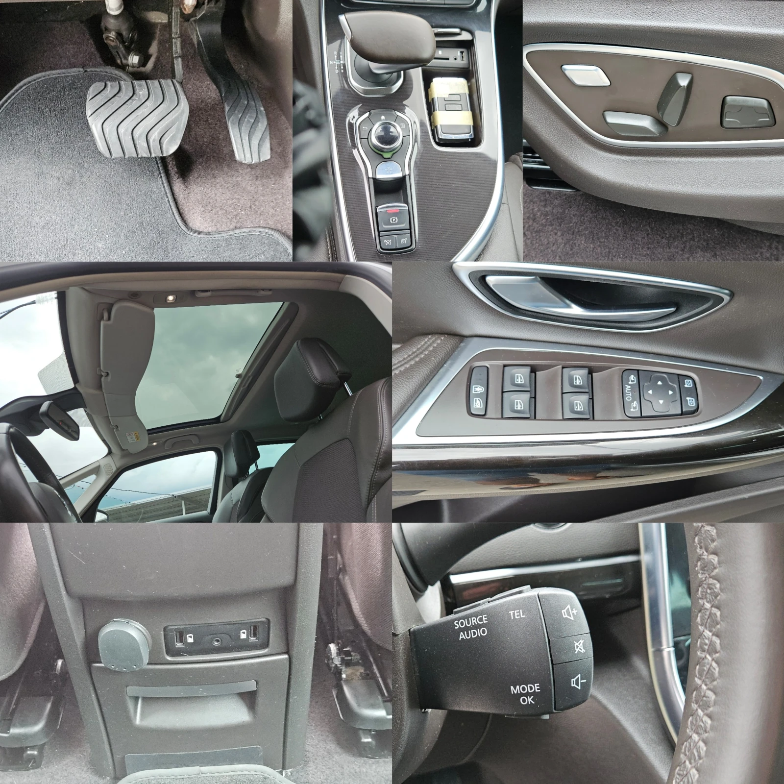 Renault Espace INITIALE/1.6DCI/4 CONTROL/7м/LED/NAVI/МАСАЖ/БЛУТУТ, снимка 14 - Автомобили и джипове - 54651593