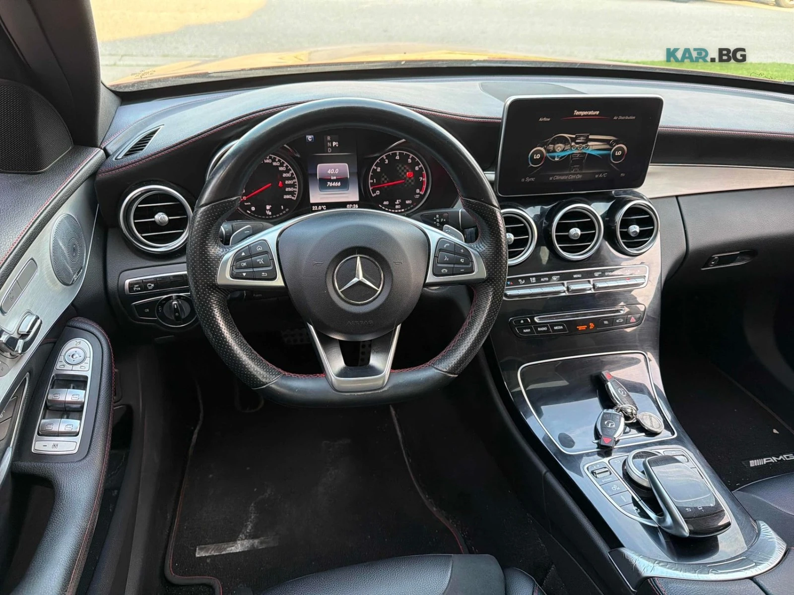 Mercedes-Benz C 450 AMG 4MATIC Автокредит Цена до България, снимка 7 - Автомобили и джипове - 55098699
