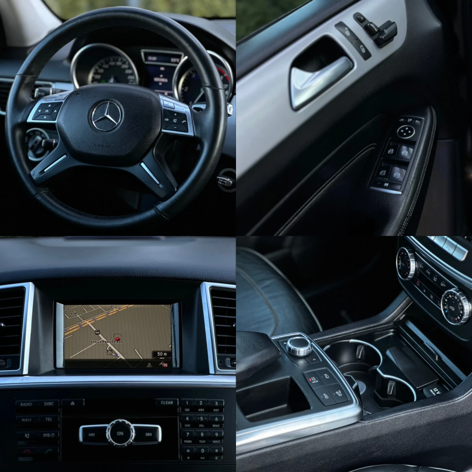 Mercedes-Benz ML 350 /AMG//Line/LED/4Matic/350Cdi/21Rims/��������!/TOP! | Mobile.bg � ����������� 12