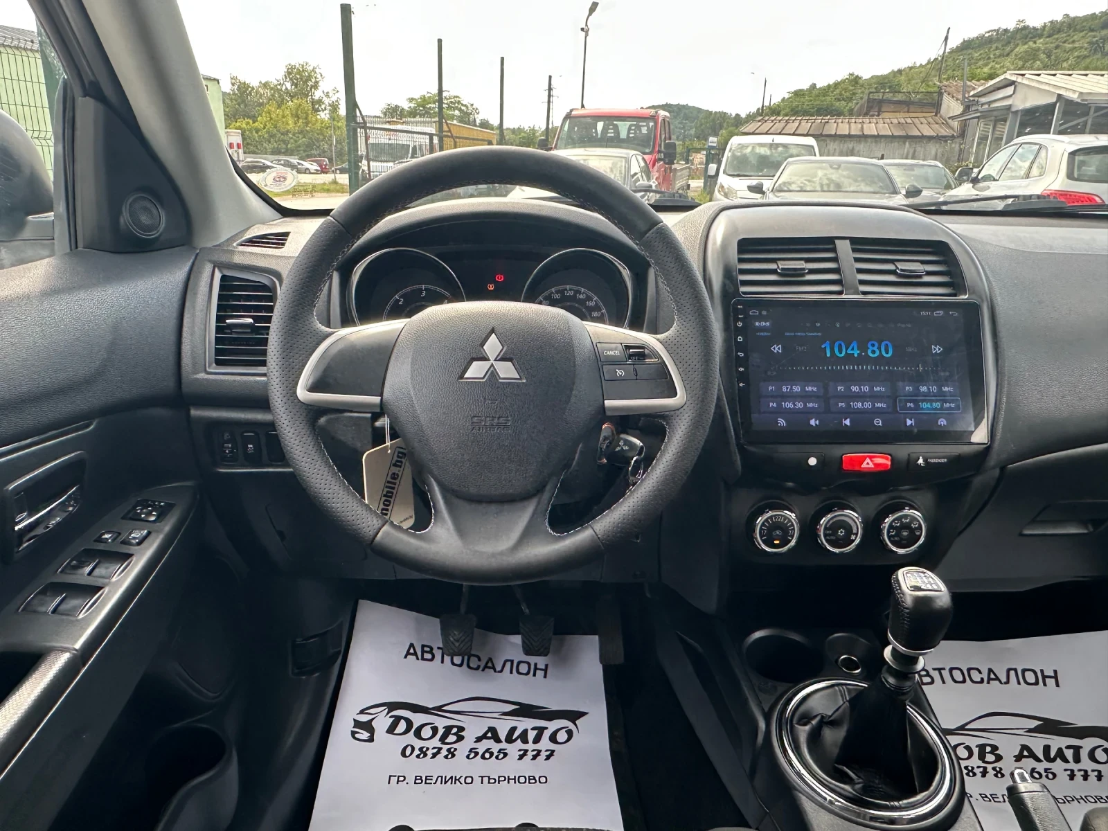 Mitsubishi ASX 1.8di-d-115000км-CARPLAY-НАВИ-ПАРКТРОНИК, снимка 10 - Автомобили и джипове - 55215653