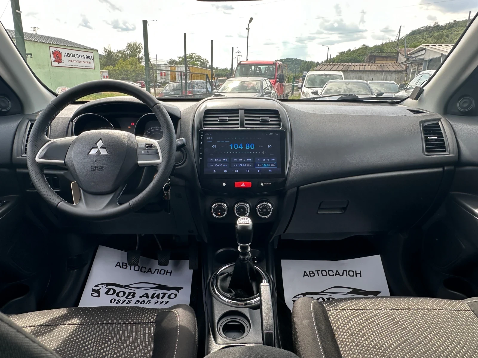 Mitsubishi ASX 1.8di-d-115000км-CARPLAY-НАВИ-ПАРКТРОНИК, снимка 13 - Автомобили и джипове - 55215653