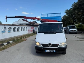 Mercedes-Benz Sprinter 411 Самосвал* КРАН* Б кат, снимка 3