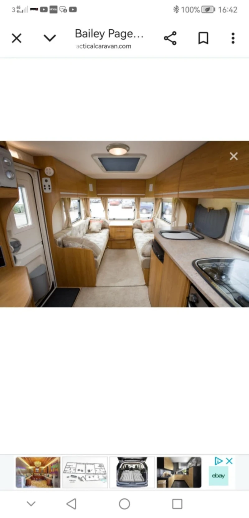 Каравана Bailey Pageant 7 limousine , снимка 5 - Каравани и кемпери - 52458243