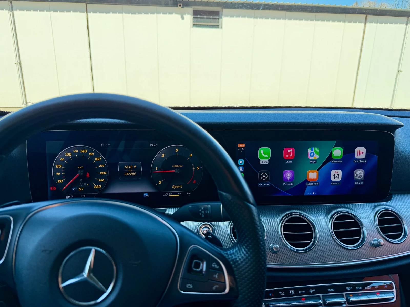 Mercedes-Benz E 220 CDI DIGITAL HEAD UP 9G, снимка 14 - Автомобили и джипове - 53839510