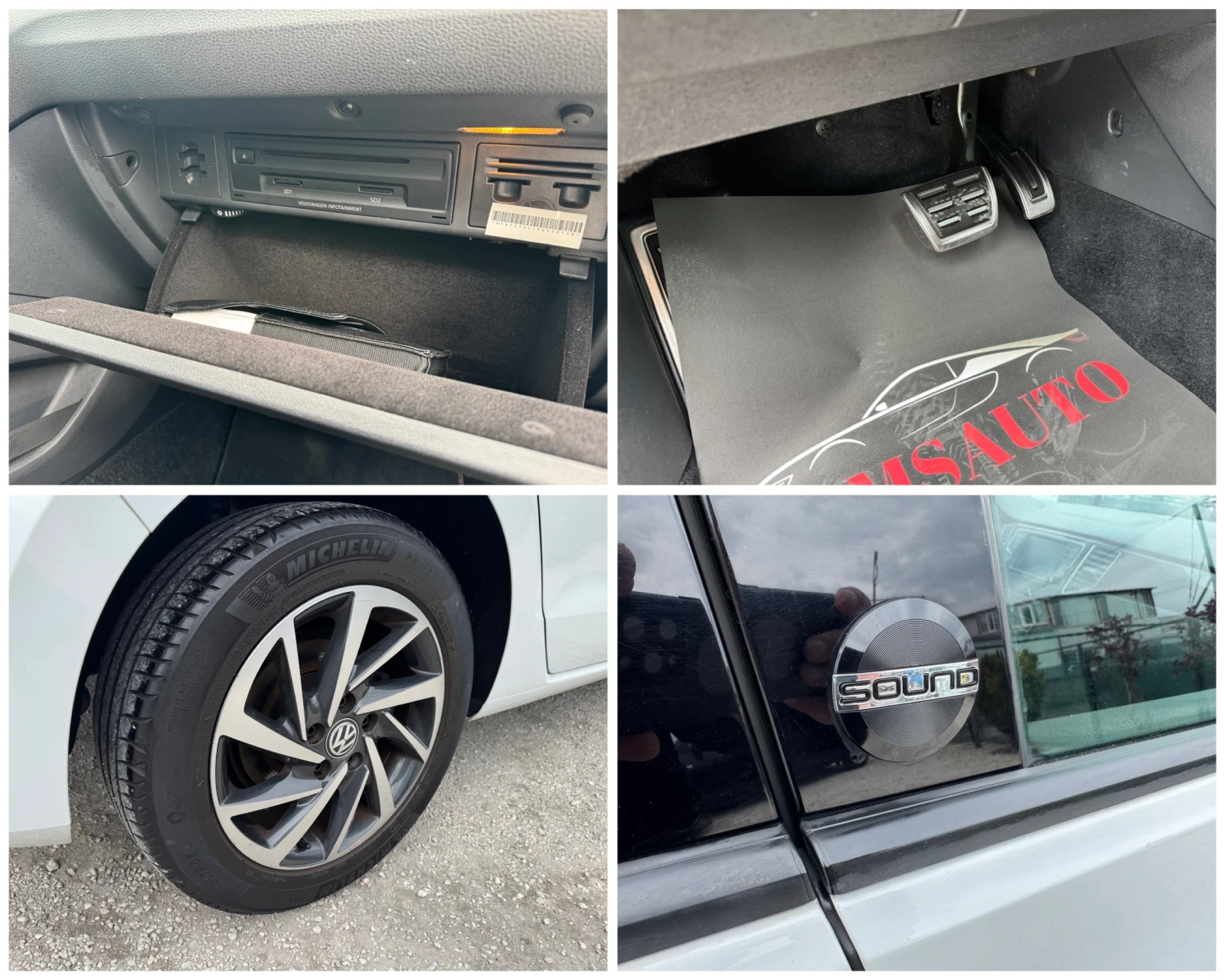 VW Sportsvan 1.4 TSI BMT DSG * Sound* Carplay* FULL* , снимка 17 - Автомобили и джипове - 53923637