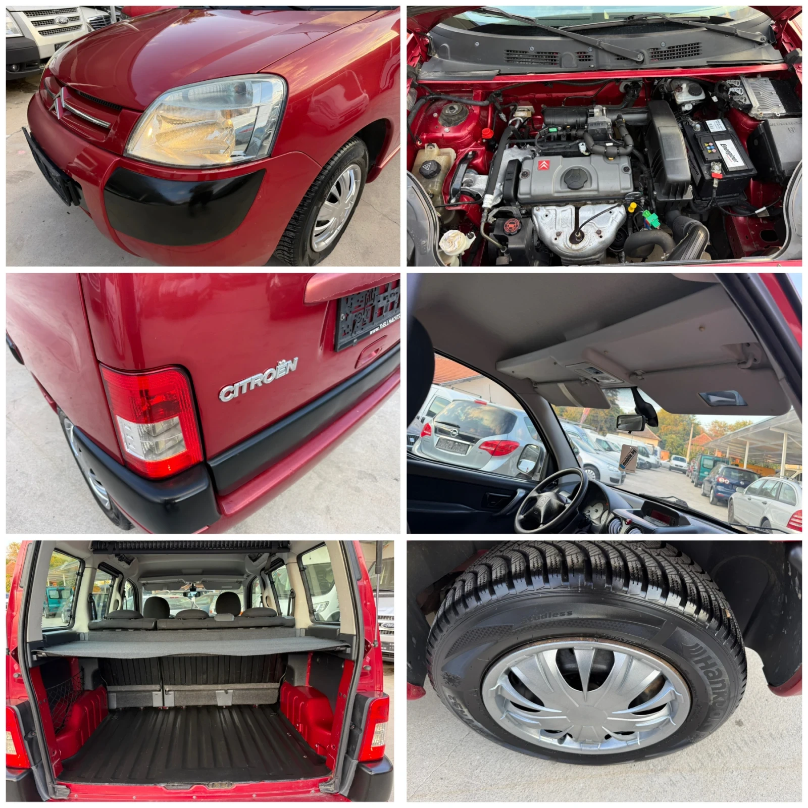 Citroen Berlingo 1.4 КЛИМАТИК ЛИЗИНГ, снимка 17 - Автомобили и джипове - 56308180