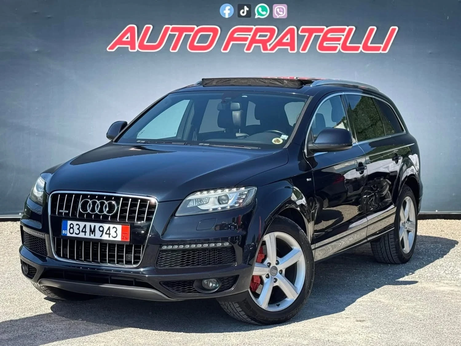 Audi Q7 3.0TDI* QUTTRO* 2xS line* FACELIFT* ЛИЗИНГ* БАРТЕР, снимка 3 - Автомобили и джипове - 55056344