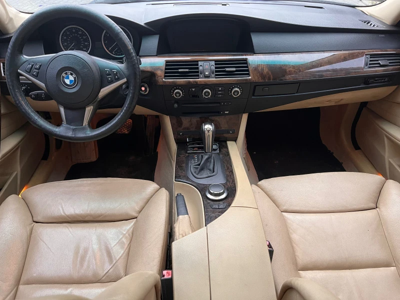 BMW 550 V8 367кс Comfort Кожа История в БМВ, снимка 14 - Автомобили и джипове - 47280742