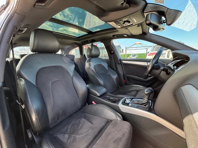 Audi A4 2.0TDI/S LINE/PANO/PODGREV/NAVI/DISTRONIK/MAXX FUL, снимка 13 - Автомобили и джипове - 53533781