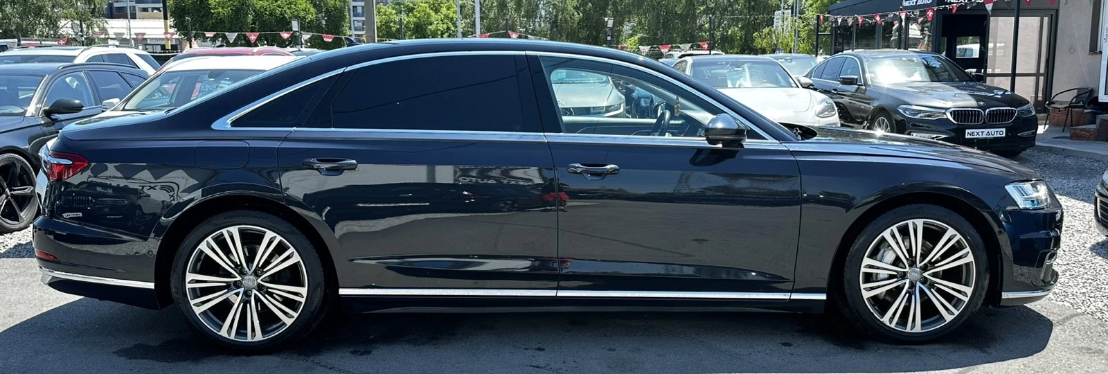 Audi A8 50TDI DISTRONIC BLIND SPOT 360 CAMERA HUD B&O - изображение 4