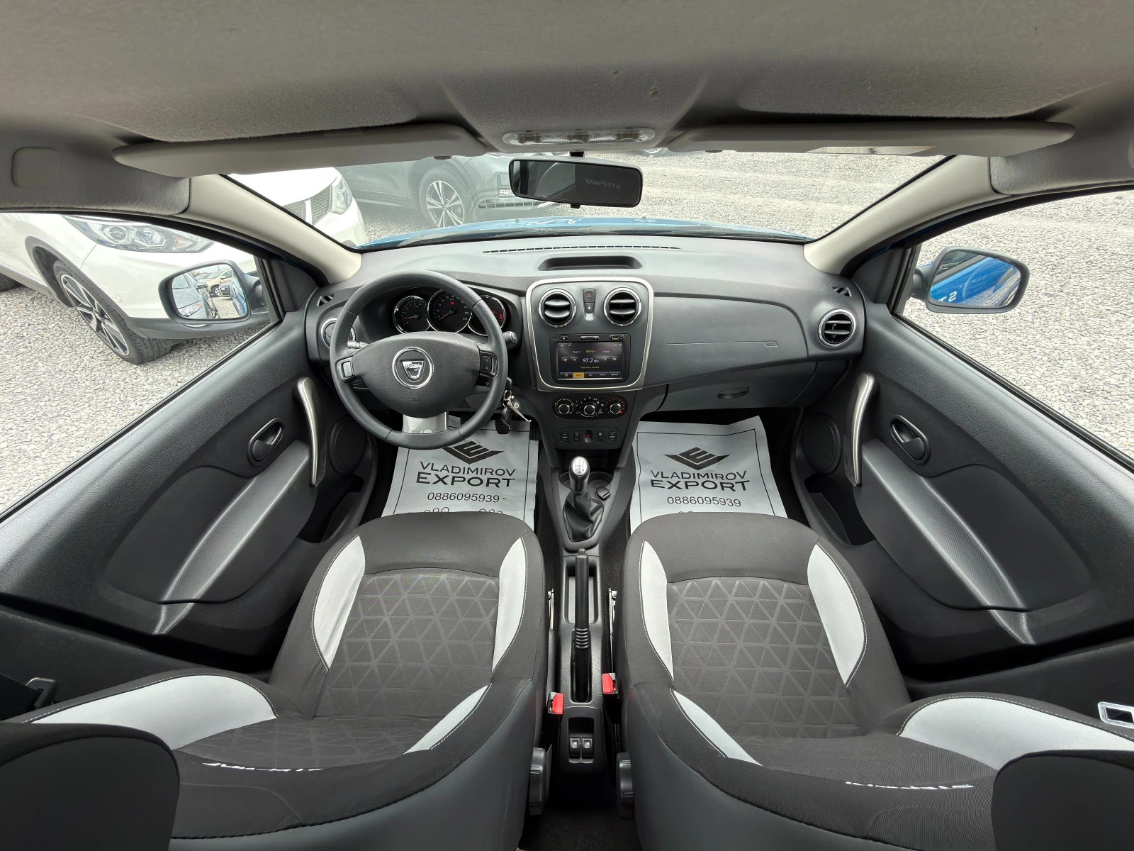 Dacia Sandero 1.5dCi STEPWAY / NAVI / 129000km / БЕЗ РЪЖДА, снимка 9 - Автомобили и джипове - 54607145