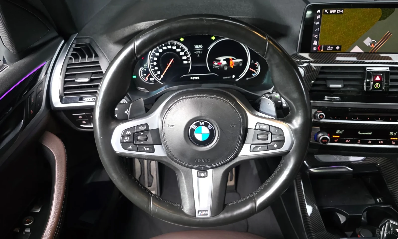 BMW X3 М-ПАК\ХЕД АП\КАФЯВ САЛОН, снимка 14 - Автомобили и джипове - 55571839