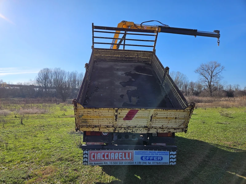 Mercedes-Benz 814 Самосвал с кран, снимка 4 - Камиони - 52740412