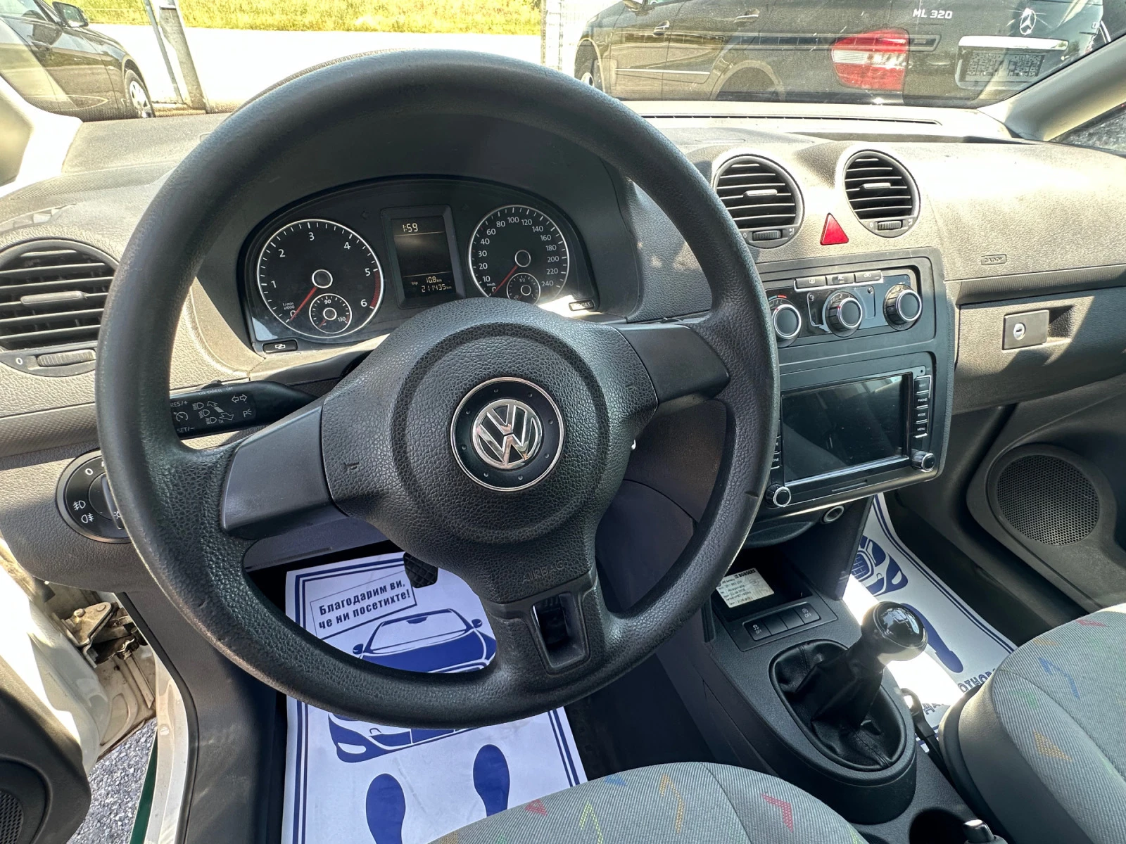 VW Caddy MAXI* 1.6TDI* НАВИГАЦИЯ* КЛИМА* ECO | Mobile.bg — изображение 12