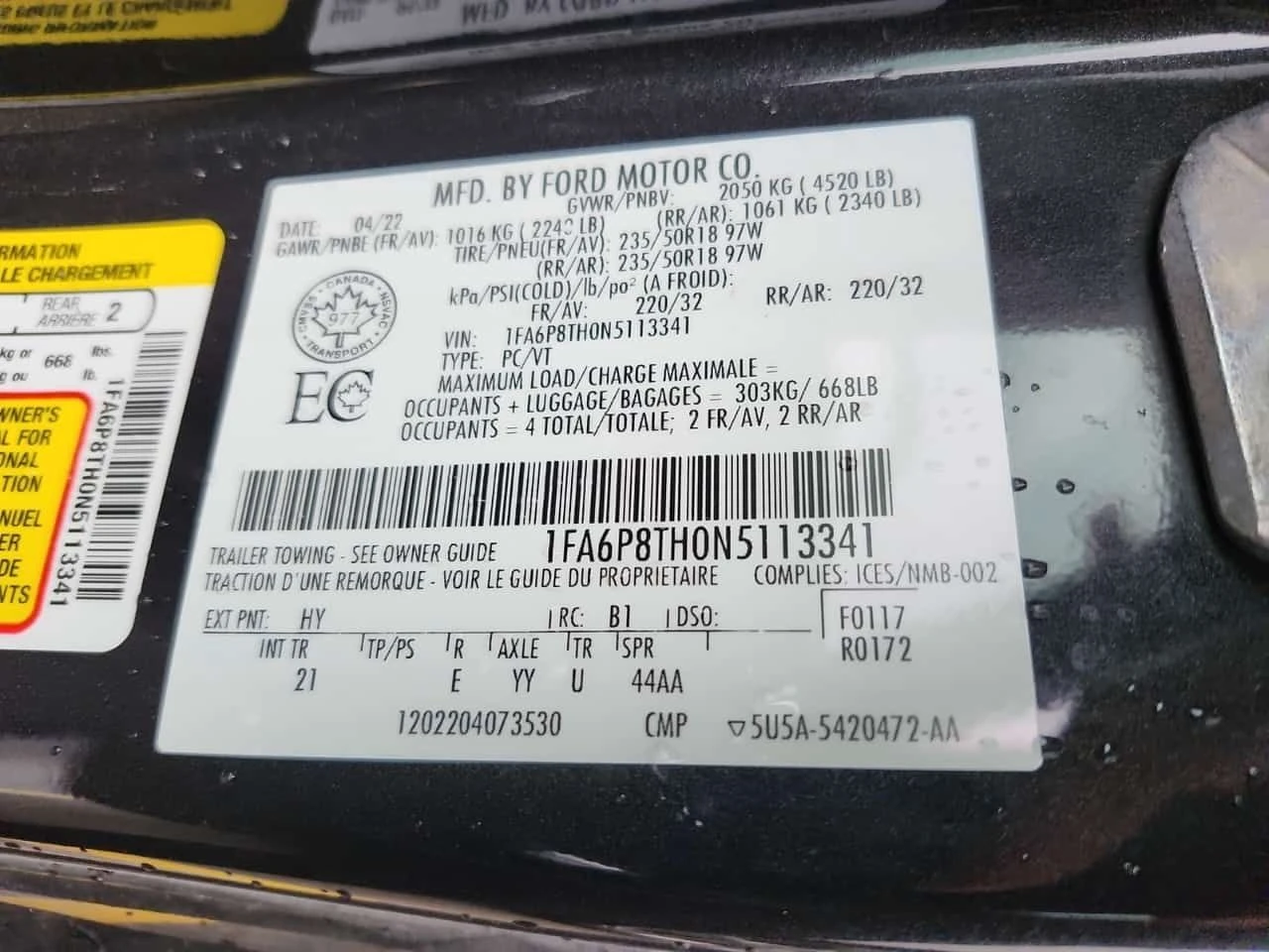 Ford Mustang * ECOBOOST * CARFAX * 1 СОБСТВЕНИК * , снимка 14 - Автомобили и джипове - 54264040