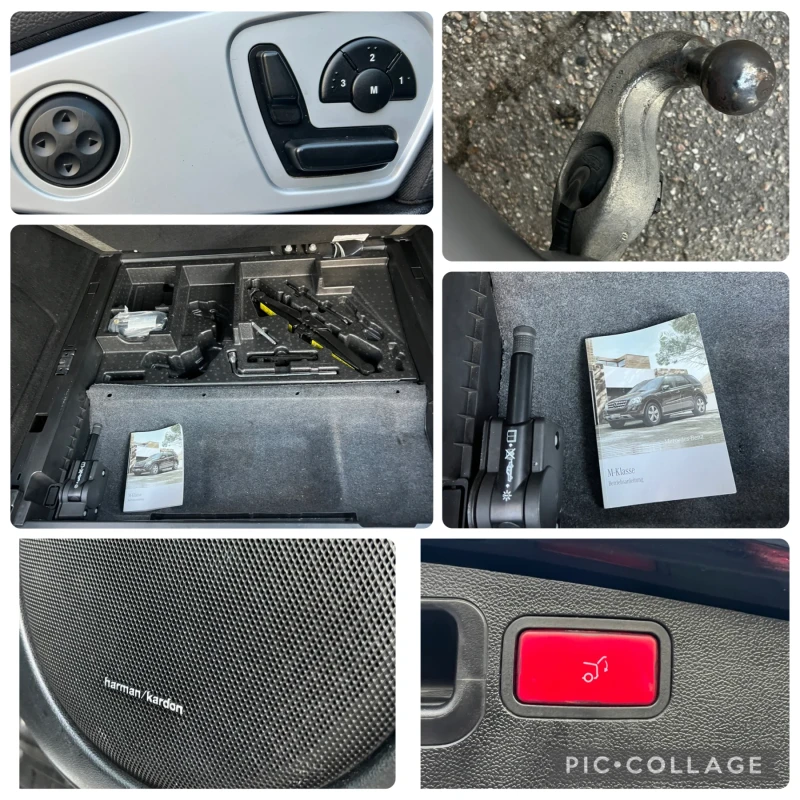 Mercedes-Benz ML 350 AMG/HARMAN KARDON/MEMORY/AIRMATIC, снимка 16 - Автомобили и джипове - 52794574