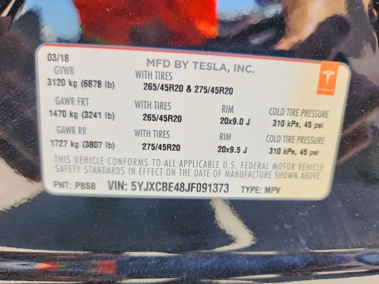 Tesla Model X P100D AWD, снимка 13 - Автомобили и джипове - 55893546